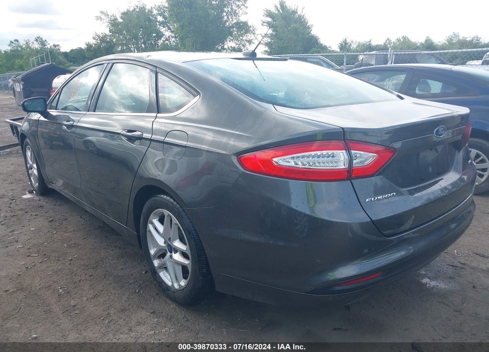 2015 FORD FUSION SE VIN: 3FA6P0H72FR168213