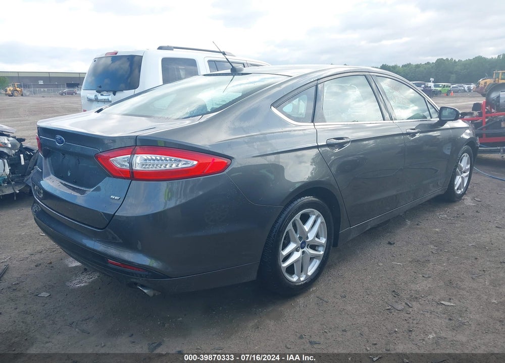 2015 FORD FUSION SE VIN: 3FA6P0H72FR168213