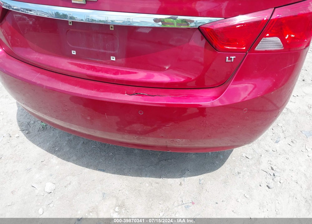 2015 CHEVROLET IMPALA 2LT VIN: 2G1125S38F9242769