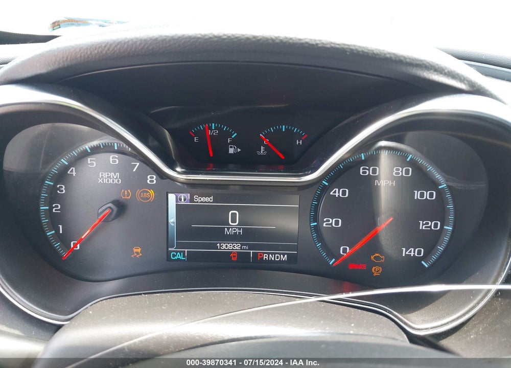 2015 CHEVROLET IMPALA 2LT VIN: 2G1125S38F9242769