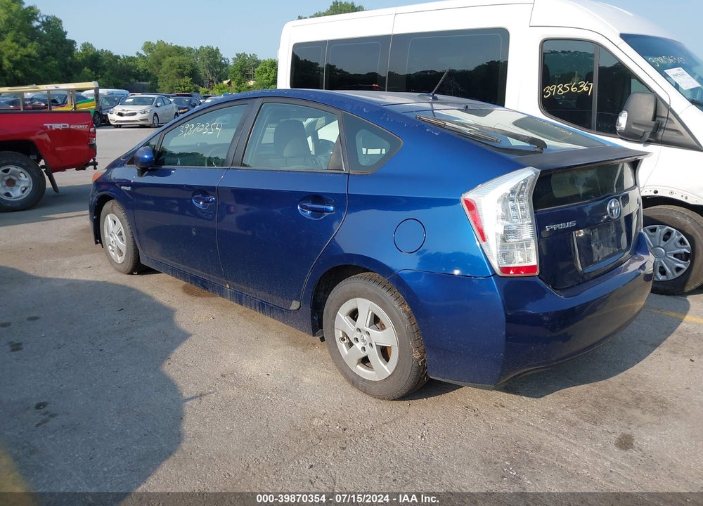 2010 TOYOTA PRIUS II VIN: JTDKN3DU9A5111109