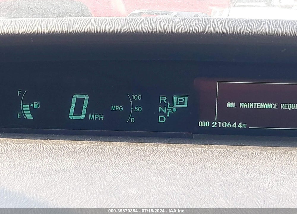 2010 TOYOTA PRIUS II VIN: JTDKN3DU9A5111109
