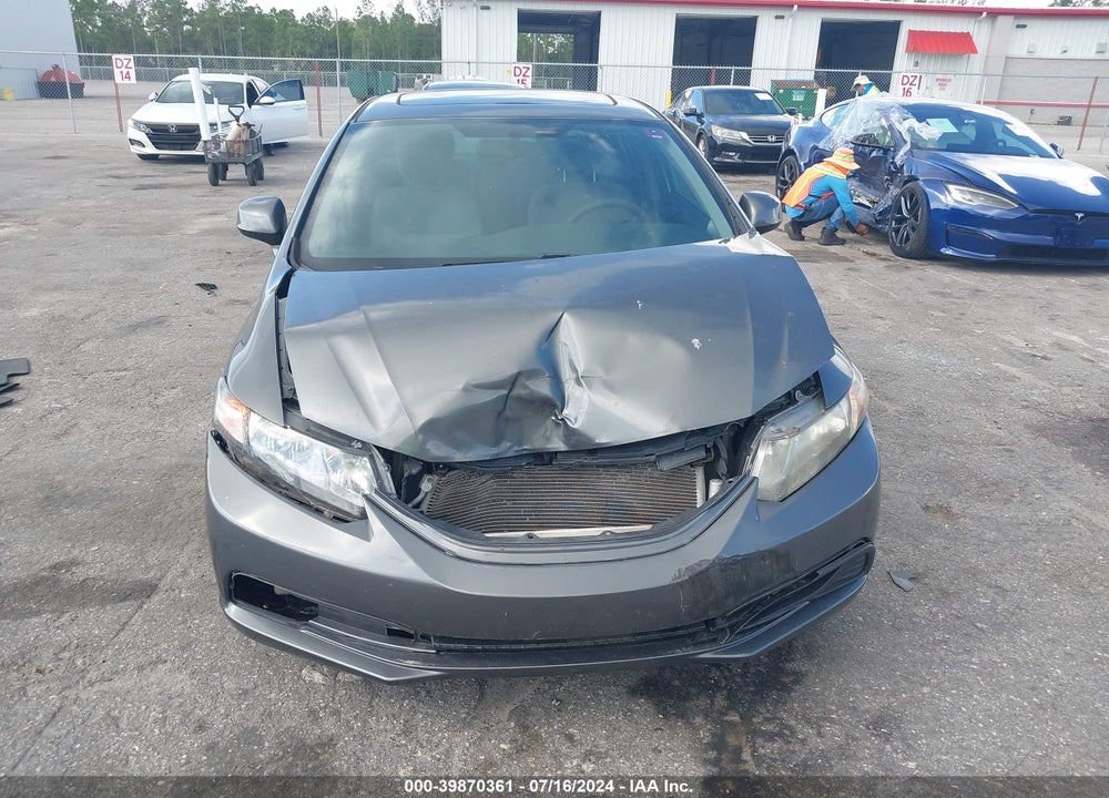 2013 HONDA CIVIC EX VIN: 19XFB2F89DE034576