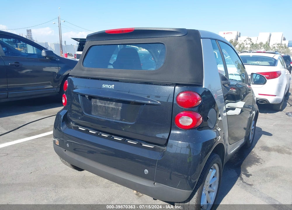 2009 SMART FORTWO BRABUS/PASSION VIN: WMEEK31X49K229023