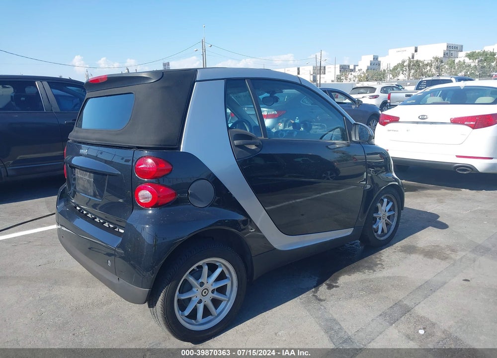 2009 SMART FORTWO BRABUS/PASSION VIN: WMEEK31X49K229023