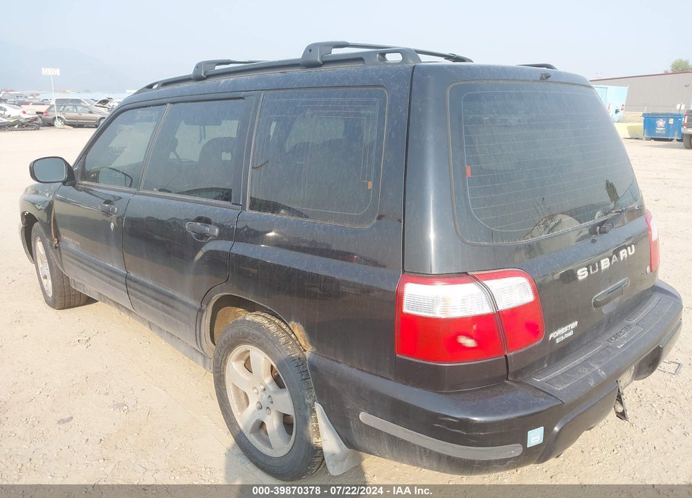 2001 SUBARU FORESTER S VIN: JF1SF65641H709515
