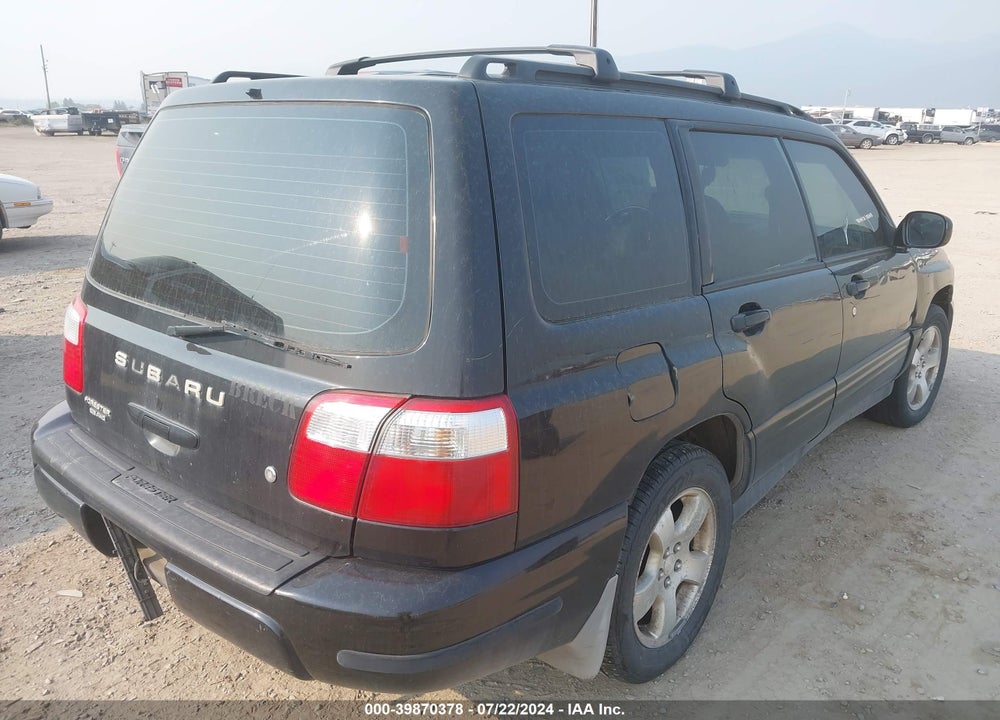 2001 SUBARU FORESTER S VIN: JF1SF65641H709515