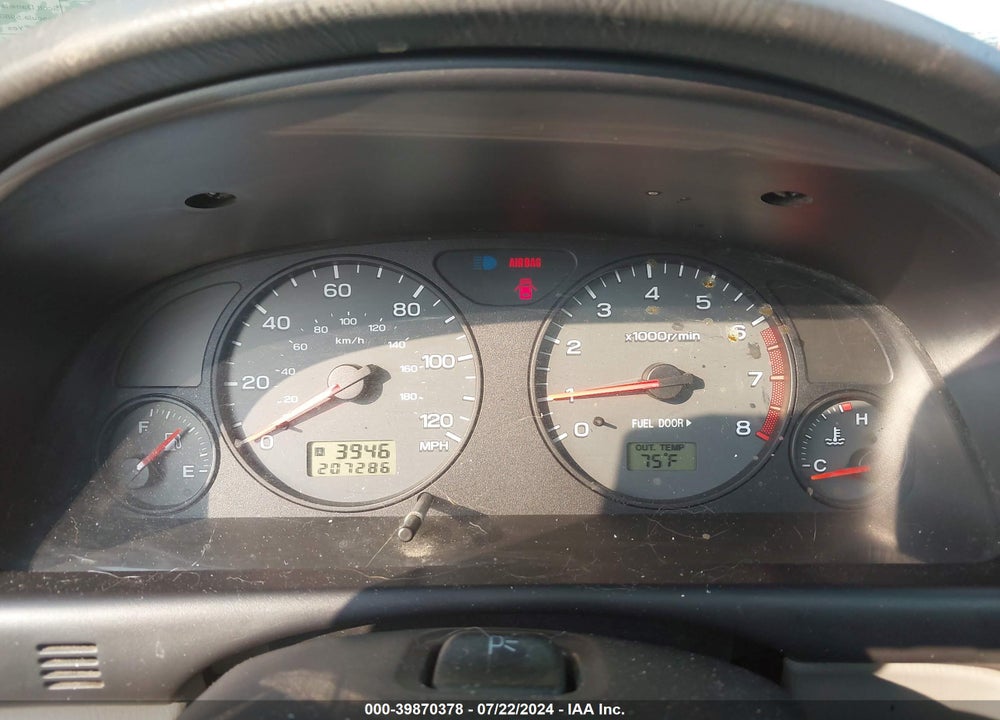 2001 SUBARU FORESTER S VIN: JF1SF65641H709515