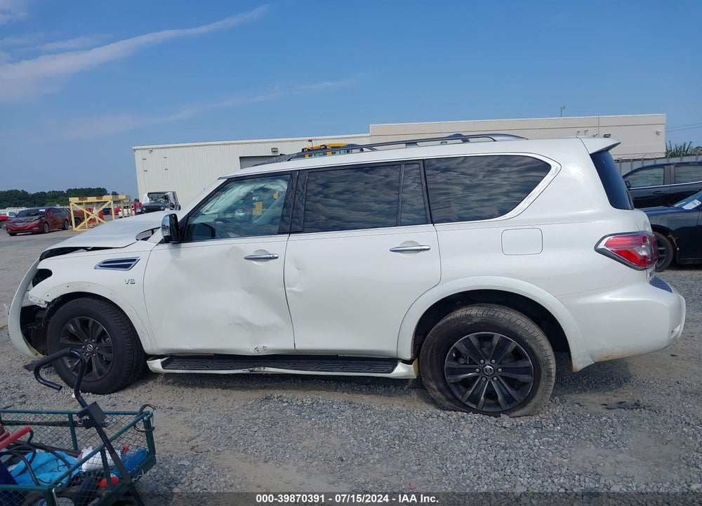 2020 NISSAN ARMADA PLATINUM 2WD VIN: JN8AY2ND2L9112114