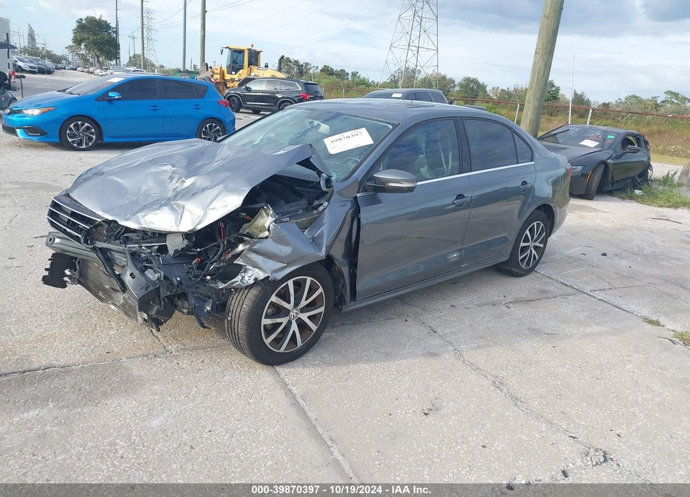 2017 VOLKSWAGEN JETTA 1.4T SE VIN: 3VWDB7AJ7HM269551