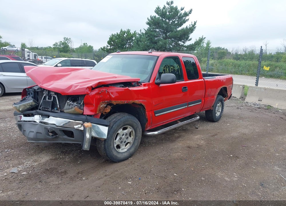 2004 CHEVROLET SILVERADO 1500 Z71 VIN: 1GCEK19T34E398946