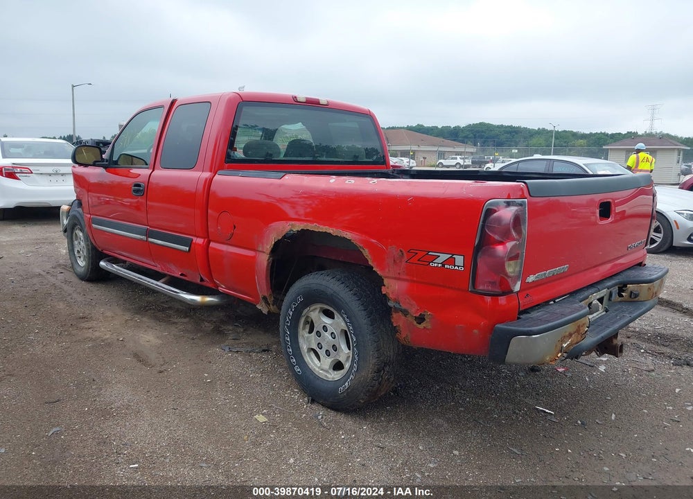 2004 CHEVROLET SILVERADO 1500 Z71 VIN: 1GCEK19T34E398946