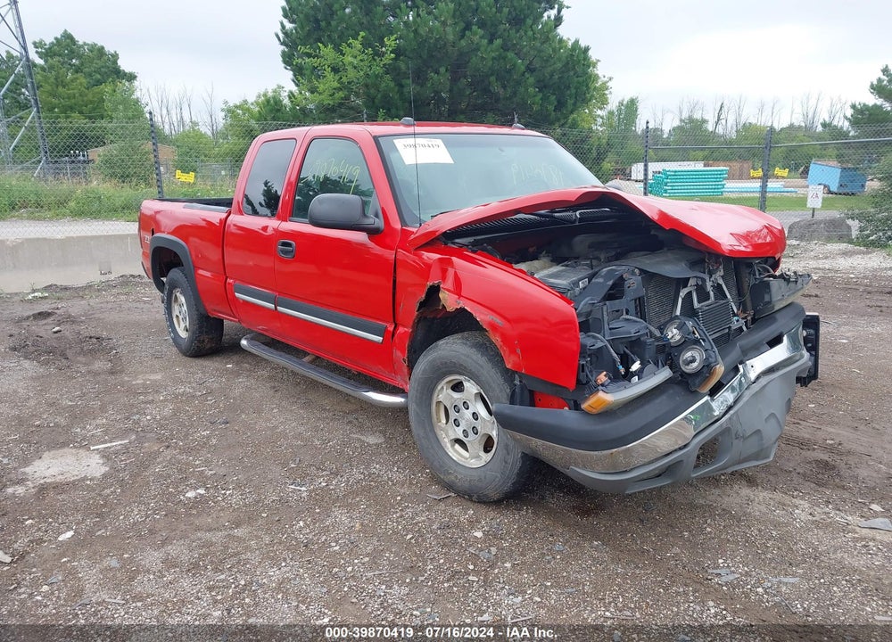 2004 CHEVROLET SILVERADO 1500 Z71 VIN: 1GCEK19T34E398946