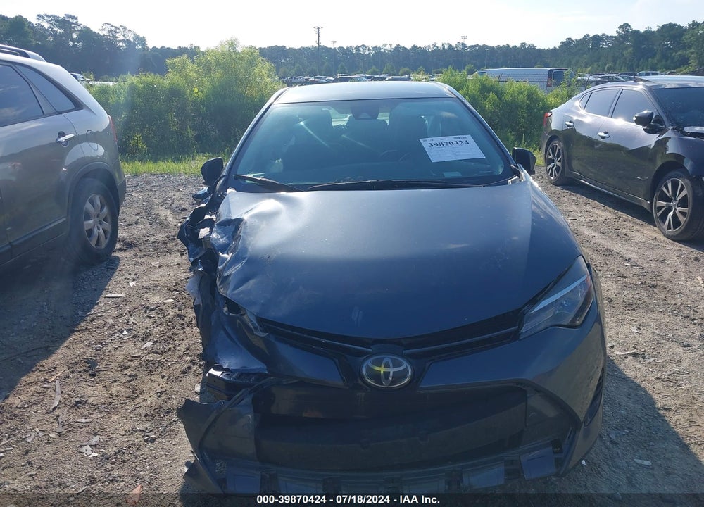 2018 TOYOTA COROLLA L VIN: 2T1BURHE6JC005986