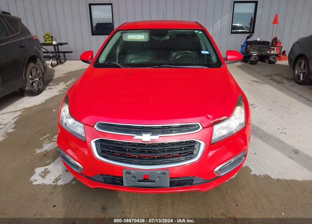 2015 CHEVROLET CRUZE 2LT AUTO VIN: 1G1PE5SB7F7253837