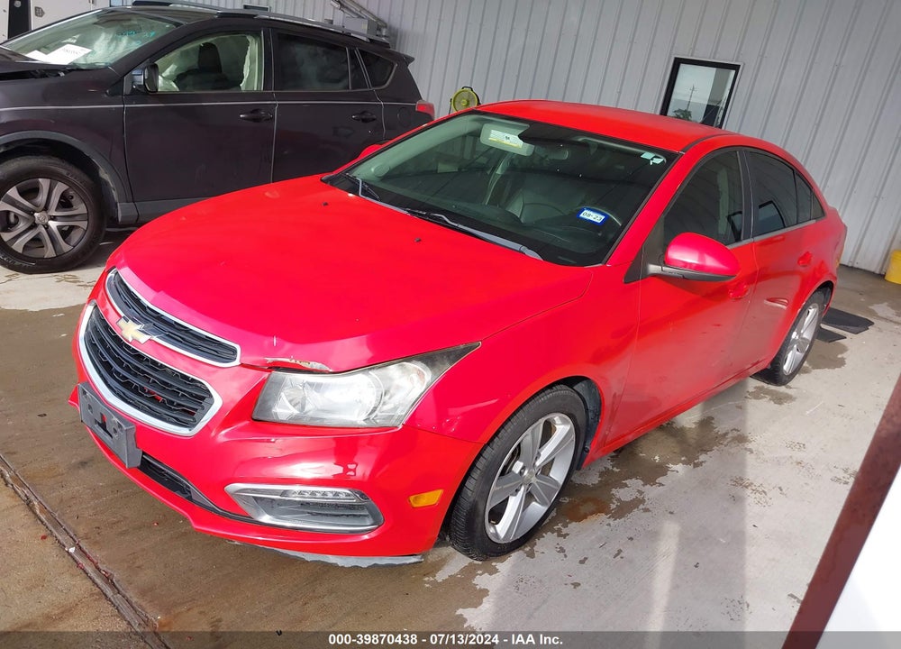 2015 CHEVROLET CRUZE 2LT AUTO VIN: 1G1PE5SB7F7253837