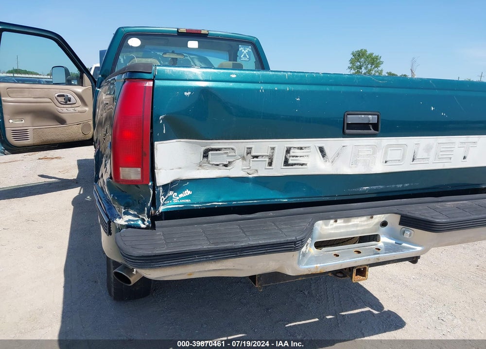 1997 CHEVROLET K1500 FLEETSIDE VIN: 1GCEK14R9VZ229245