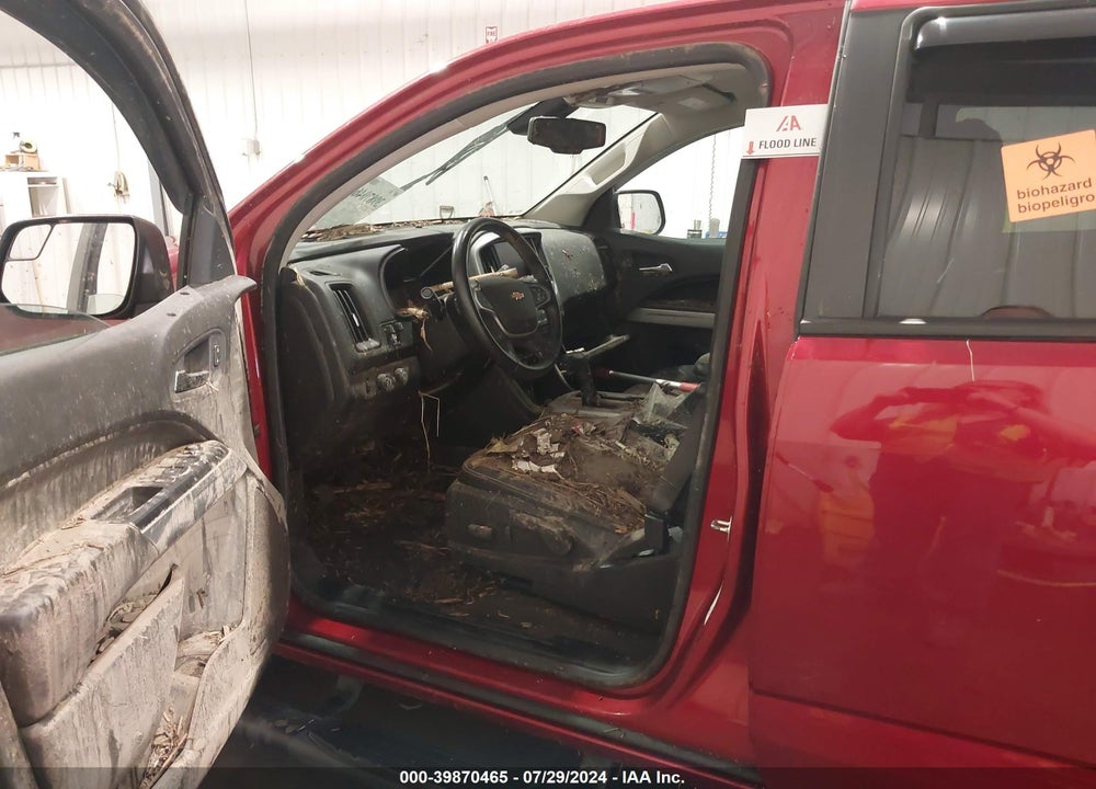 2021 CHEVROLET COLORADO 4WD LONG BOX LT VIN: 1GCGTCEN6M1298839