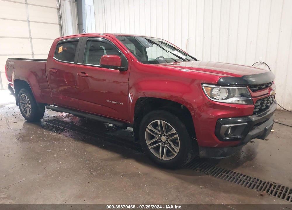 2021 CHEVROLET COLORADO 4WD LONG BOX LT VIN: 1GCGTCEN6M1298839