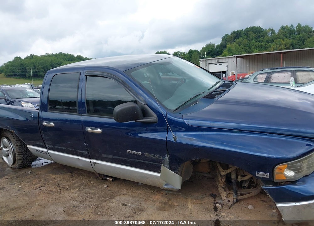 2005 DODGE RAM 1500 SLT/LARAMIE VIN: 1D7HU18DX5S124251