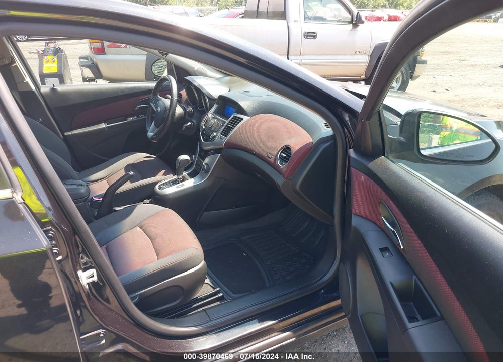 2012 CHEVROLET CRUZE 1LT VIN: 1G1PF5SC2C7258395