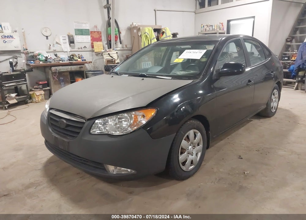 2009 HYUNDAI ELANTRA GLS VIN: KMHDU46D89U674938