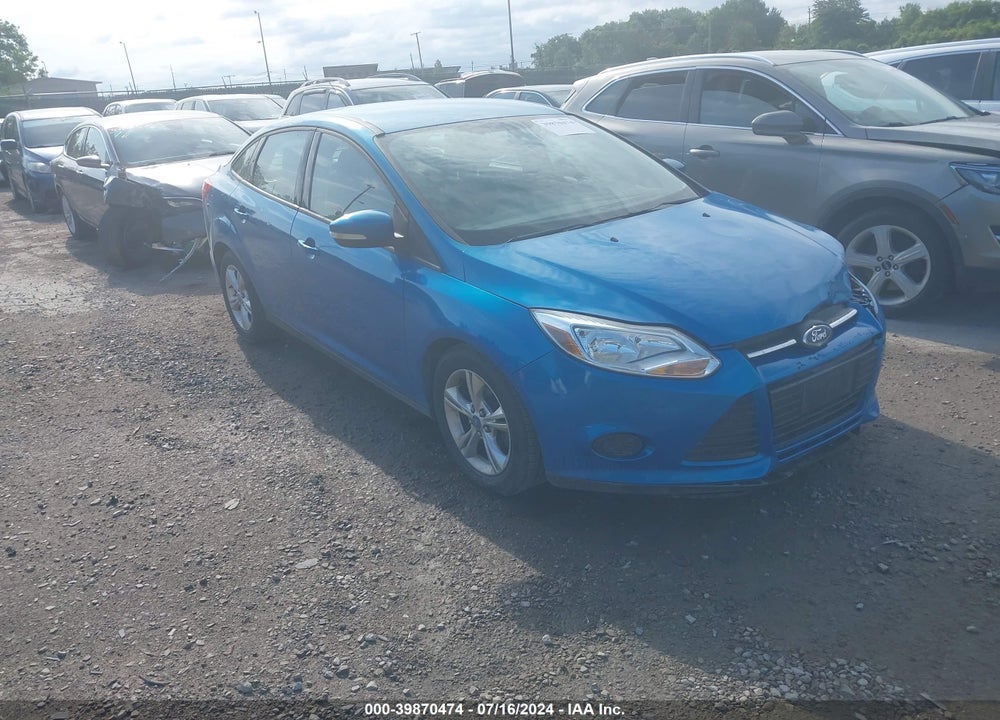 2013 FORD FOCUS SE VIN: 1FADP3F28DL162704