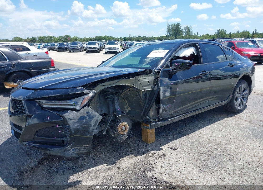 2021 ACURA TLX A-SPEC PACKAGE VIN: 19UUB5F53MA014407