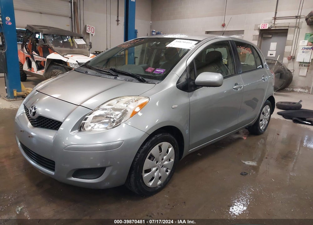 2010 TOYOTA YARIS VIN: JTDKT4K33A5283755