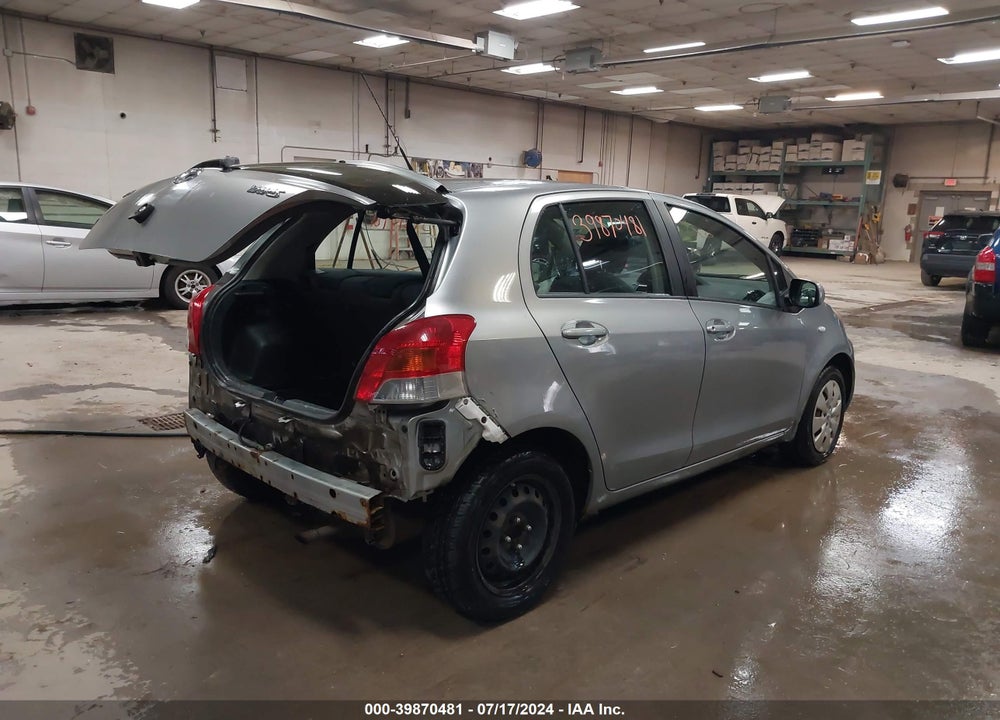 2010 TOYOTA YARIS VIN: JTDKT4K33A5283755