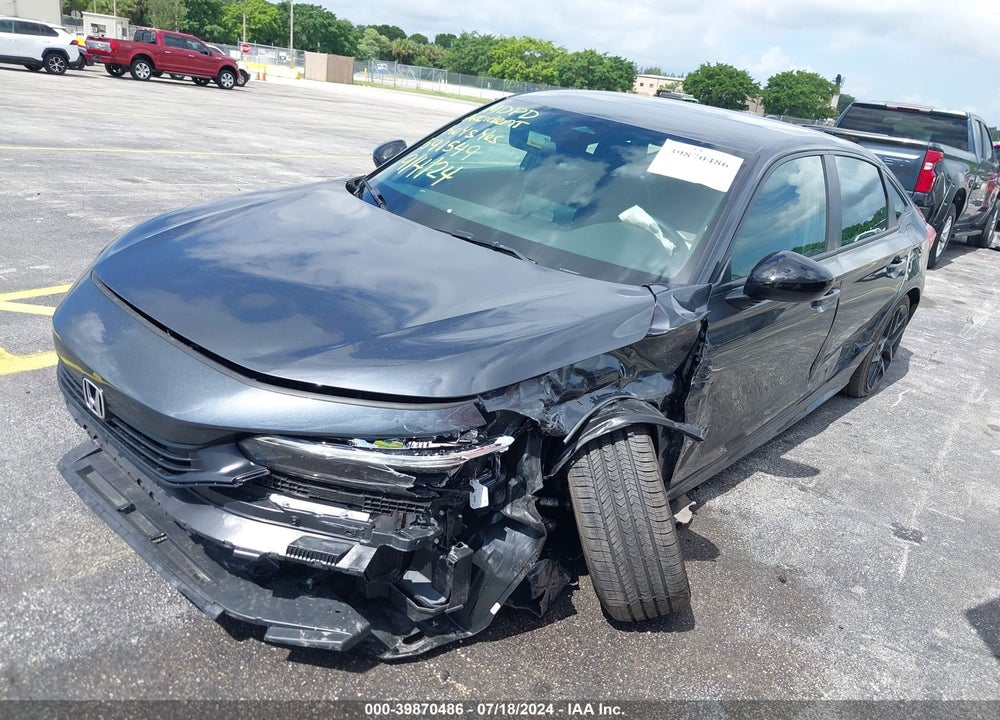 2024 HONDA CIVIC SPORT VIN: 2HGFE2F54RH591549