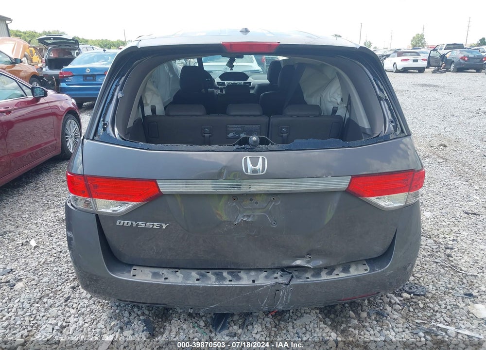 2016 HONDA ODYSSEY EX-L VIN: 5FNRL5H68GB051262