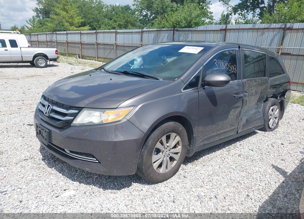 2016 HONDA ODYSSEY EX-L VIN: 5FNRL5H68GB051262