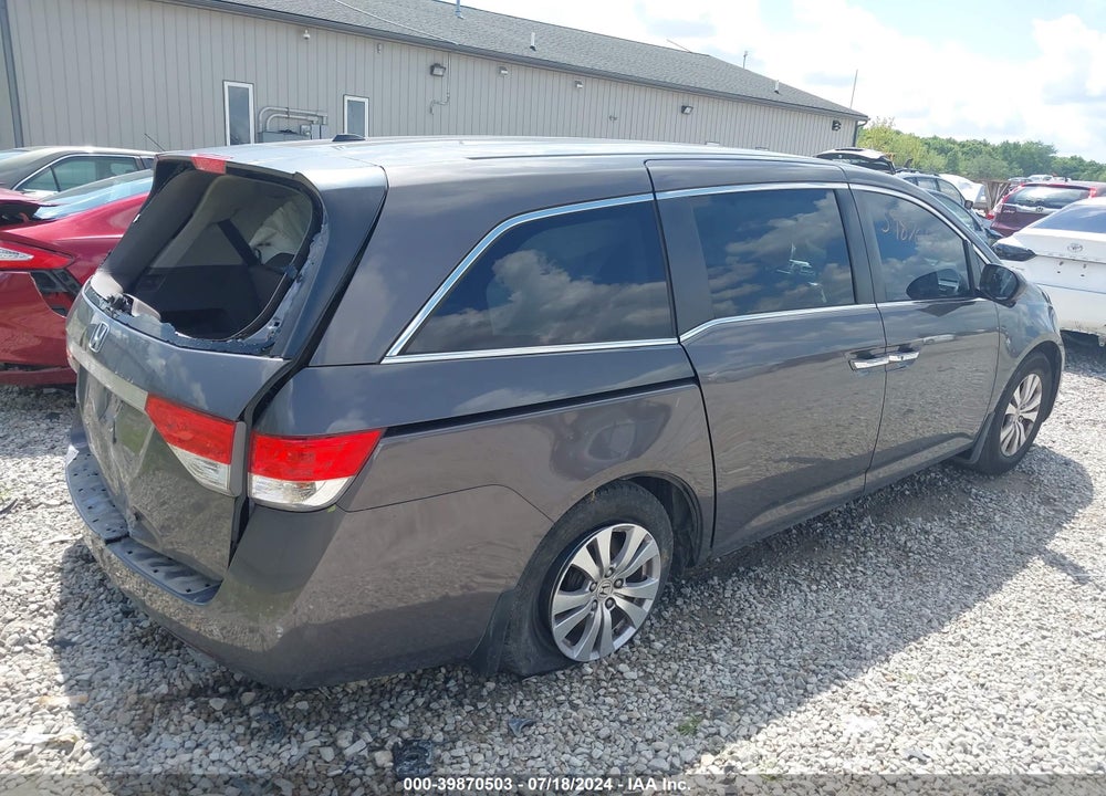 2016 HONDA ODYSSEY EX-L VIN: 5FNRL5H68GB051262