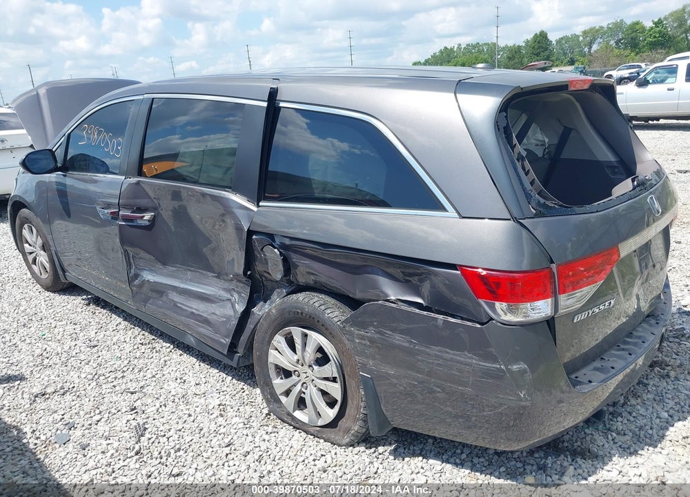 2016 HONDA ODYSSEY EX-L VIN: 5FNRL5H68GB051262