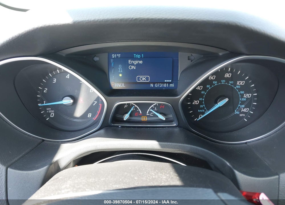 2014 FORD FOCUS SE VIN: 1FADP3K21EL432878