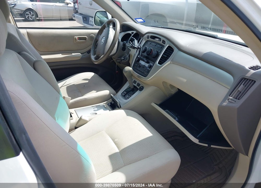 2006 TOYOTA HIGHLANDER VIN: JTEGP21A660120127