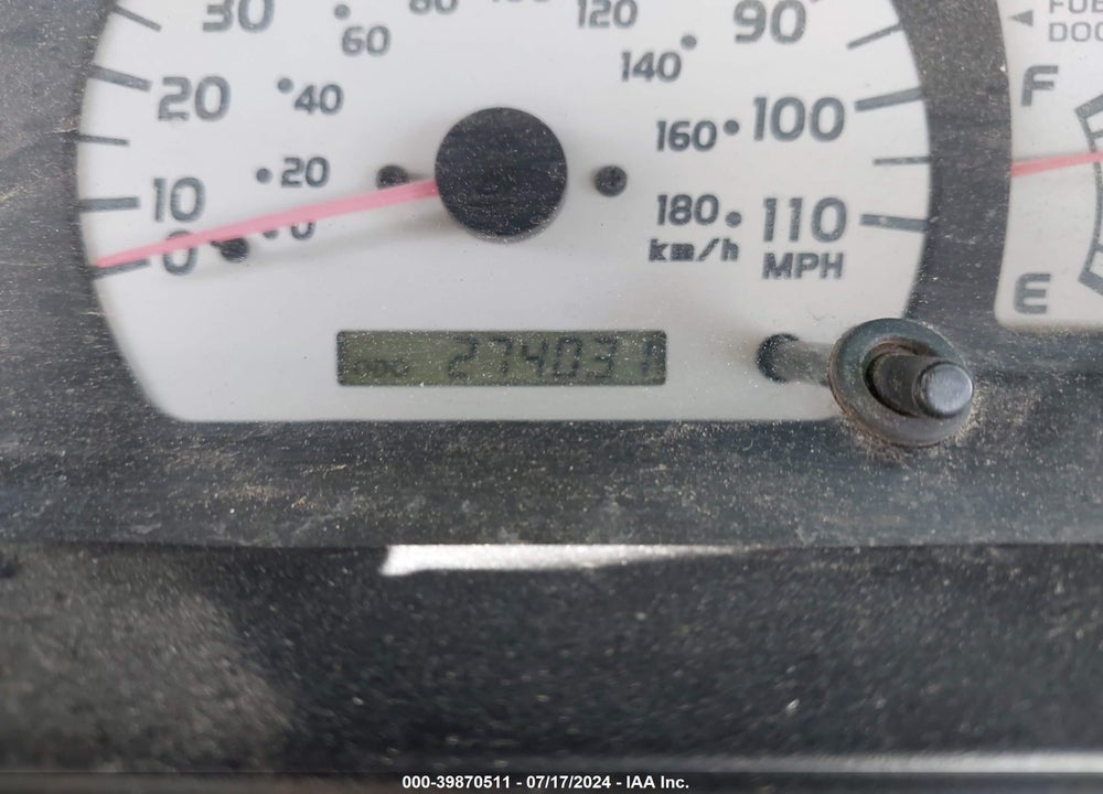 2001 TOYOTA TACOMA VIN: 5TEVL52N41Z832932