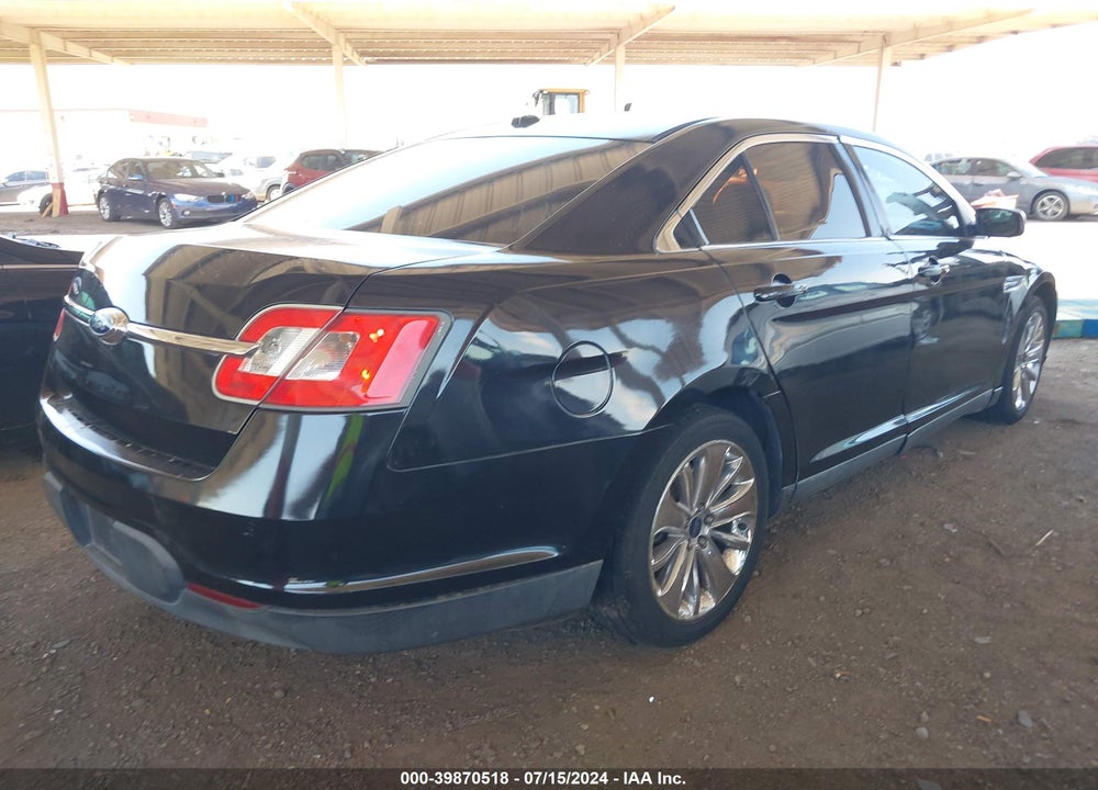 2012 FORD TAURUS LIMITED VIN: 1FAHP2JW2CG137889