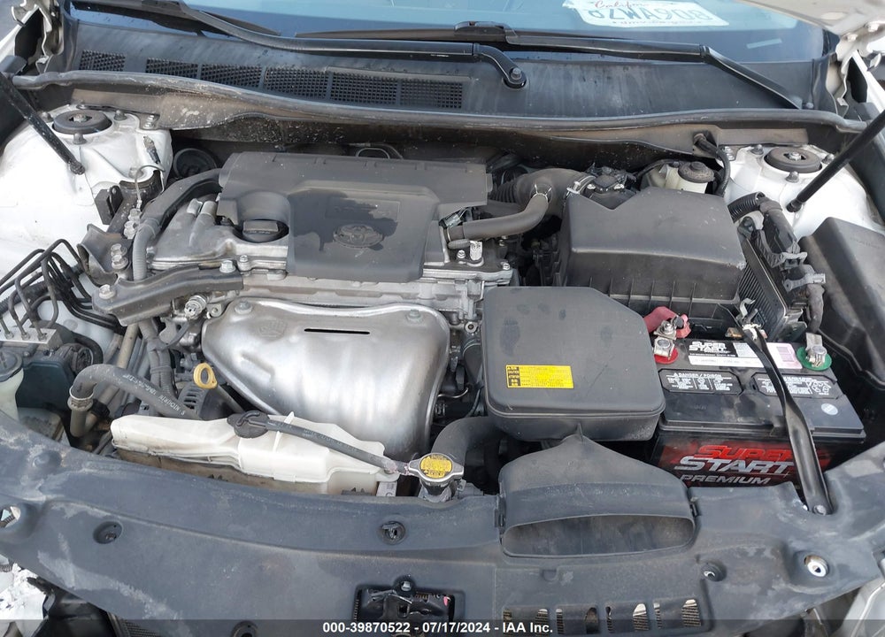 2014 TOYOTA CAMRY SE VIN: 4T1BF1FK9EU857208