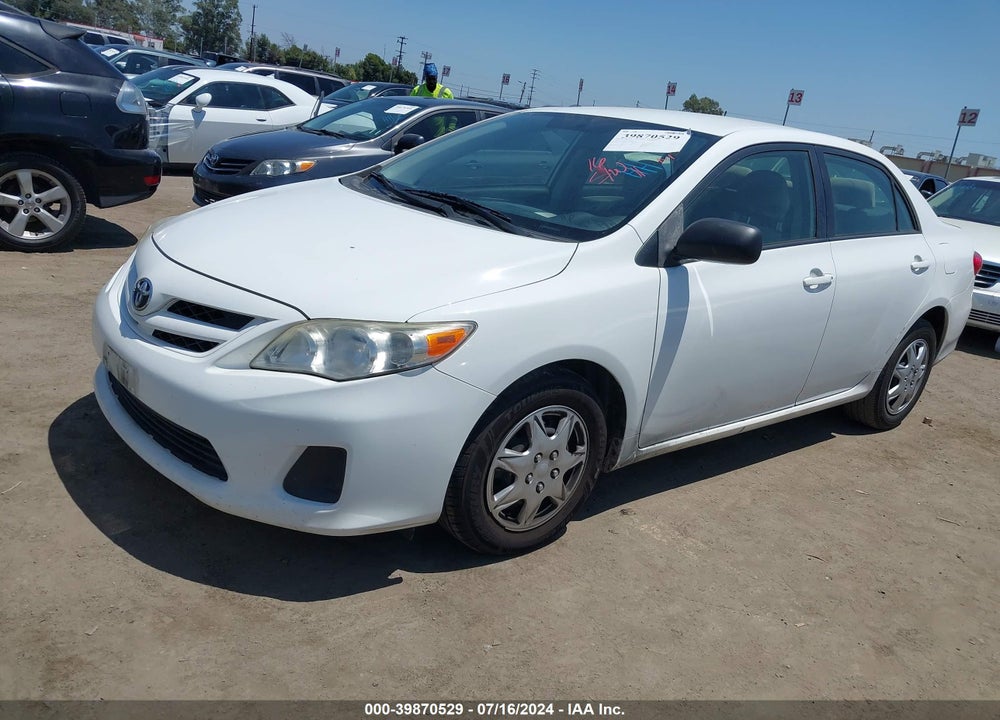 2011 TOYOTA COROLLA LE VIN: JTDBU4EE0B9169099