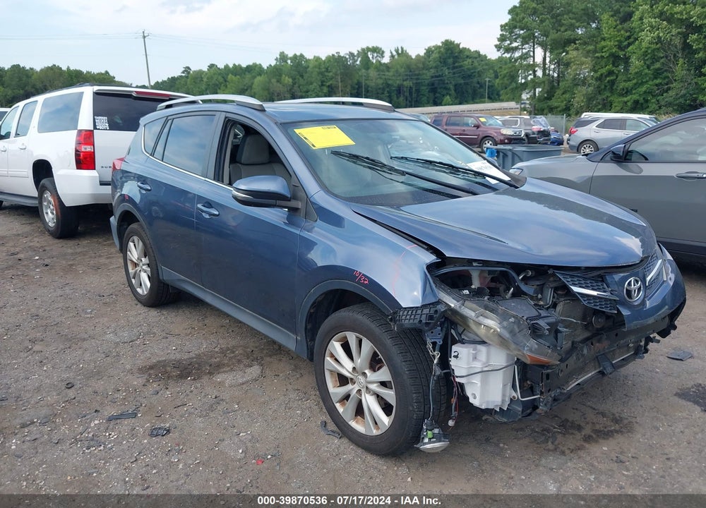 2013 TOYOTA RAV4 LIMITED VIN: 2T3DFREV5DW095102