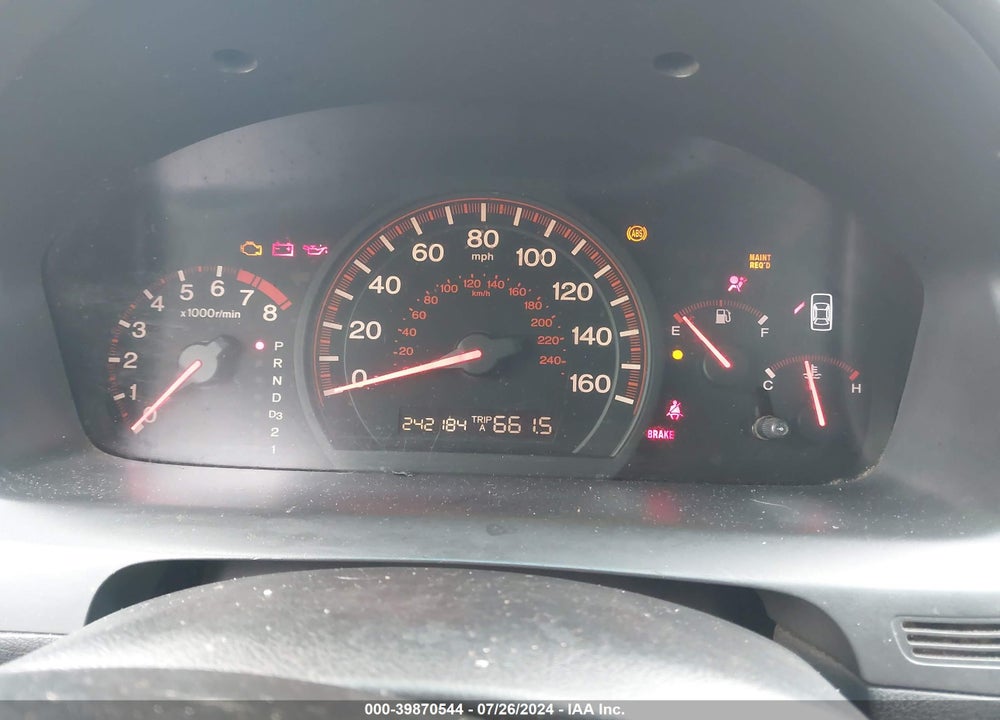 2003 HONDA ACCORD 2.4 EX VIN: 1HGCM726X3A020252