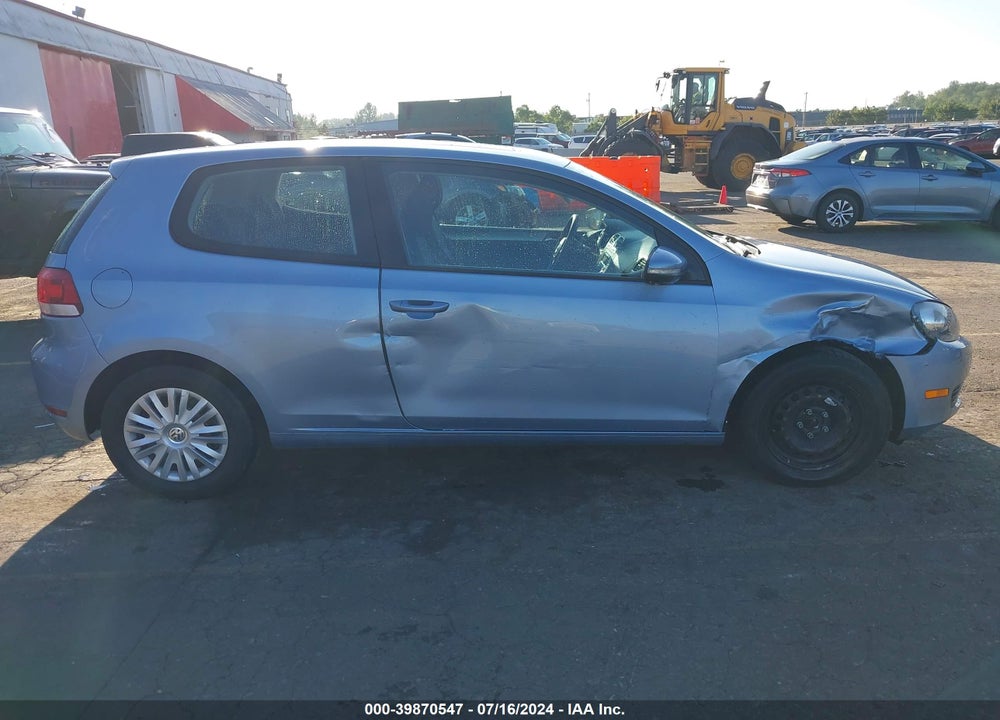 2011 VOLKSWAGEN GOLF 2.5L 2-DOOR VIN: WVWAB7AJ1BW012463