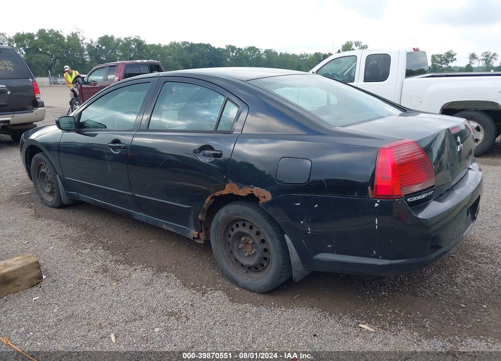 2006 MITSUBISHI GALANT ES/SE VIN: 4A3AB36F26E070202
