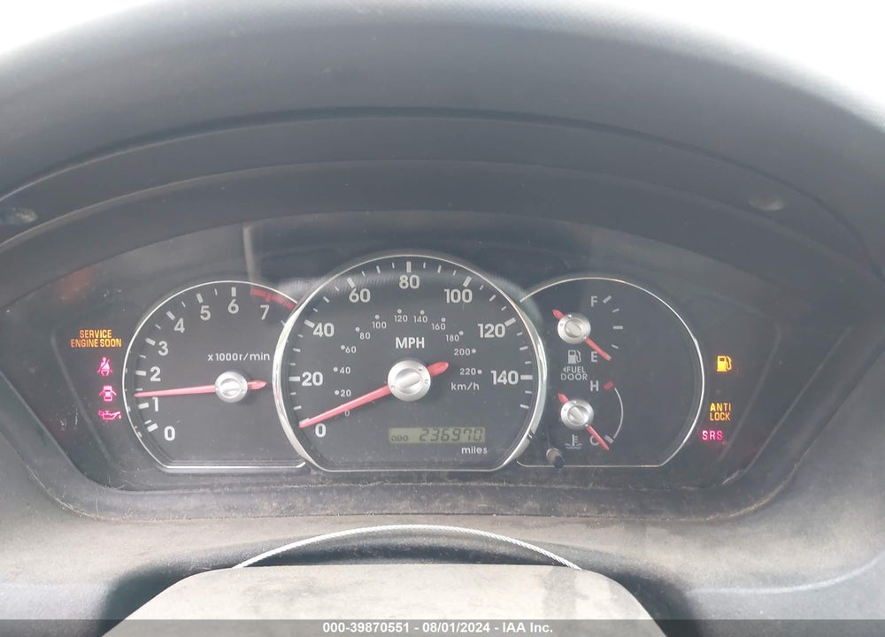 2006 MITSUBISHI GALANT ES/SE VIN: 4A3AB36F26E070202