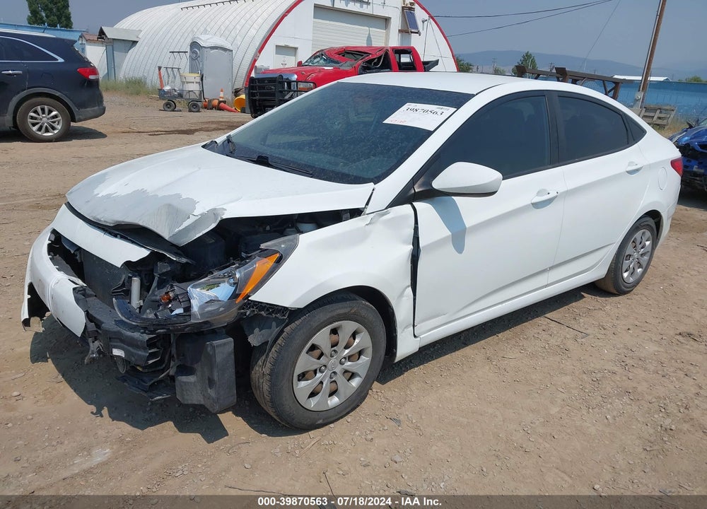 2016 HYUNDAI ACCENT SE VIN: KMHCT4AE6GU119157