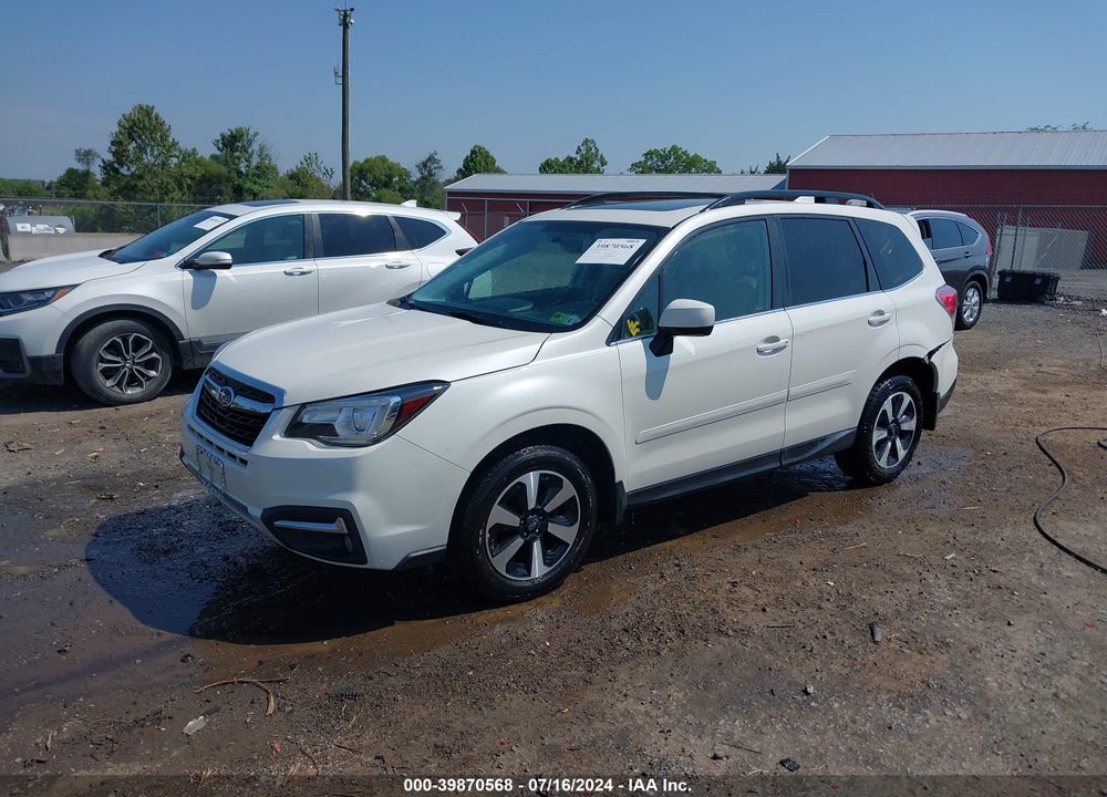2017 SUBARU FORESTER 2.5I LIMITED VIN: JF2SJARCXHH553973