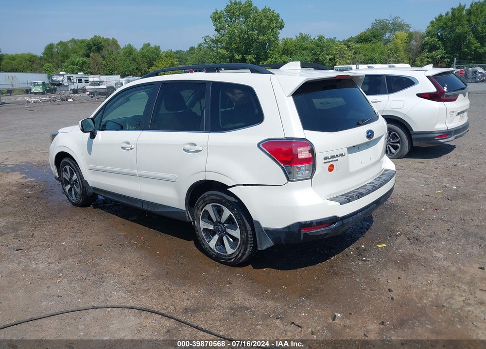 2017 SUBARU FORESTER 2.5I LIMITED VIN: JF2SJARCXHH553973