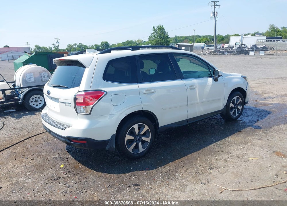 2017 SUBARU FORESTER 2.5I LIMITED VIN: JF2SJARCXHH553973